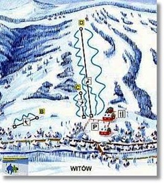 skiing in Witów