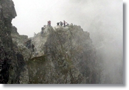 climbing in Tatra National Park